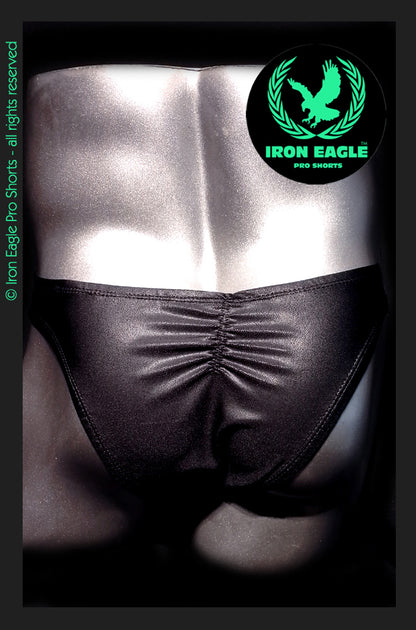 Pro Classic Physique Briefs - 1.5'' Black Matt Mystique