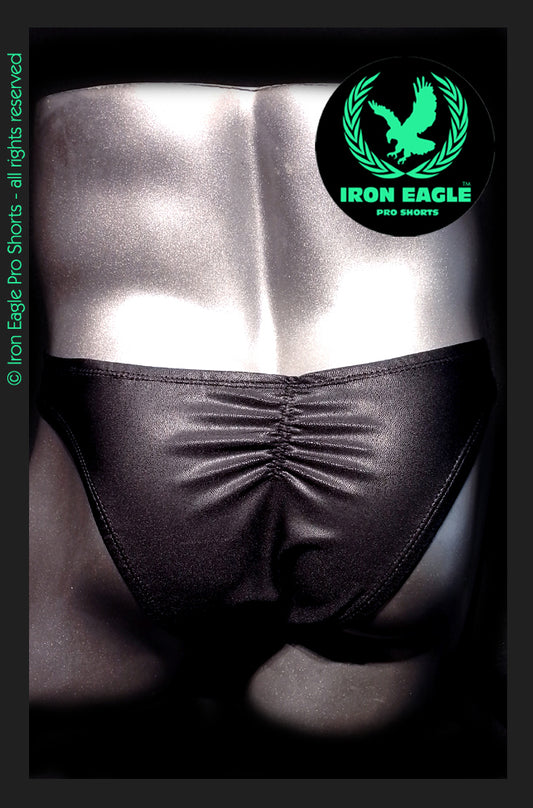 Pro Classic Physique Briefs - 1.5'' Black Matt Mystique