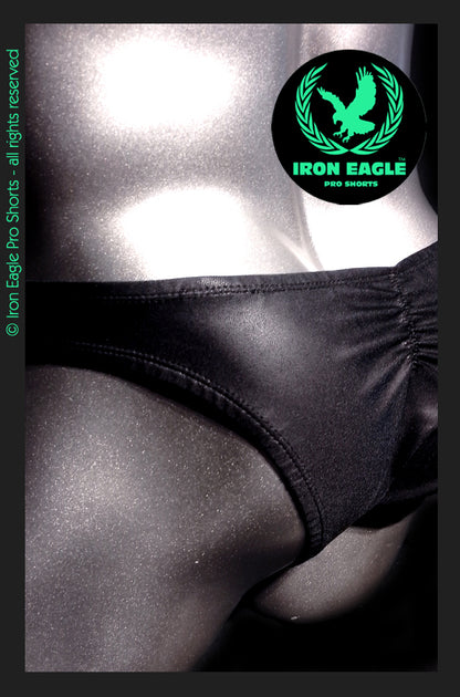 Pro Classic Physique Briefs - 1.5'' Black Matt Mystique