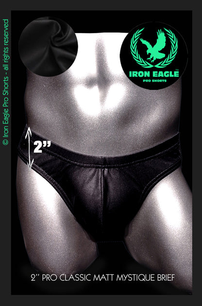 Pro Classic Physique Briefs - 2'' Matt Mystique