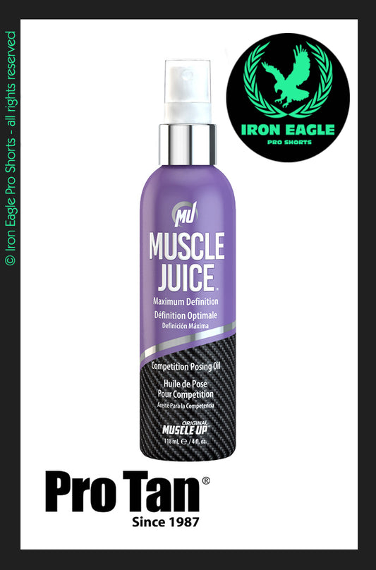 Pro Tan Muscle Juice - Maximum Definition Posing Oil - 118ml