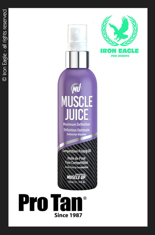 Pro Tan Muscle Juice - Maximum Definition Posing Oil - 118ml