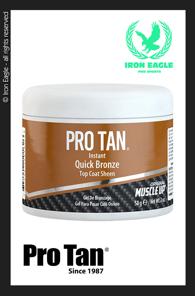 Pro Tan Instant Quick Bronze Top Coat Sheen Gel - 58gr